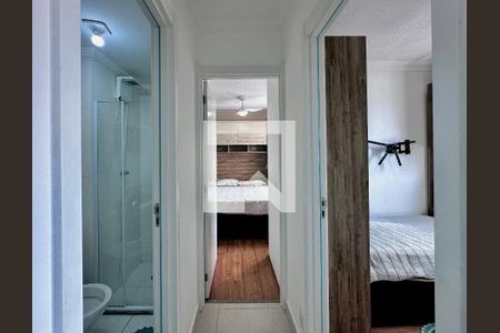 Corredor Quartos de apartamento para alugar com 2 quartos, 32m² em Vila Socorro, São Paulo