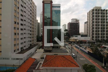 Vista da Sacada de apartamento à venda com 3 quartos, 115m² em Indianópolis, São Paulo