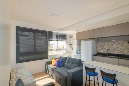 Sala/Cozinha de apartamento para alugar com 2 quartos, 52m² em Fátima, Canoas