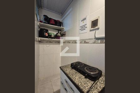 Cozinha de kitnet/studio para alugar com 1 quarto, 35m² em Recreio dos Bandeirantes, Rio de Janeiro