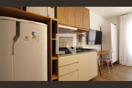Studio de kitnet/studio para alugar com 1 quarto, 21m² em Indianópolis, São Paulo