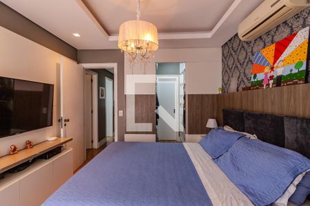 Suíte de apartamento à venda com 3 quartos, 105m² em Menino Deus, Porto Alegre