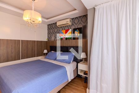 Suíte de apartamento à venda com 3 quartos, 105m² em Menino Deus, Porto Alegre