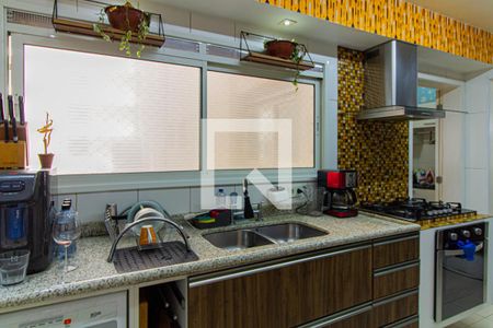 Cozinha de apartamento à venda com 3 quartos, 160m² em Barra Funda, São Paulo