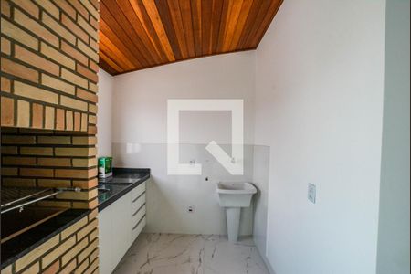 Área de Serviço de apartamento à venda com 2 quartos, 99m² em Vila Camilópolis, Santo André