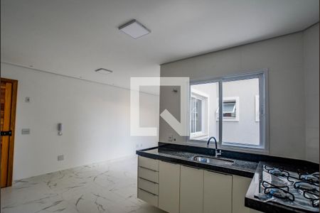 Cozinha de apartamento à venda com 2 quartos, 99m² em Vila Camilópolis, Santo André