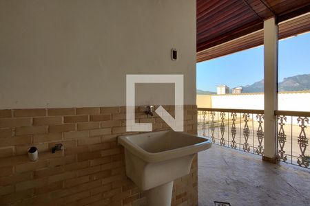 Área de Serviço de casa à venda com 3 quartos, 363m² em Tanque, Rio de Janeiro