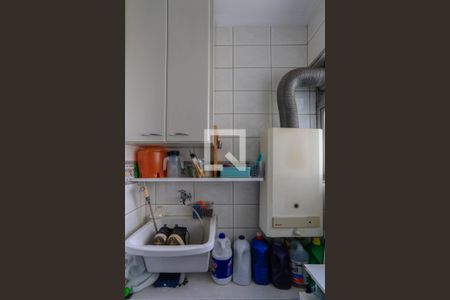 Área de Serviço de apartamento à venda com 3 quartos, 123m² em Vila Indiana, São Paulo