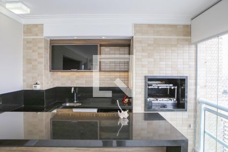 Varanda Gourmet de apartamento à venda com 3 quartos, 210m² em Vila Leopoldina, São Paulo