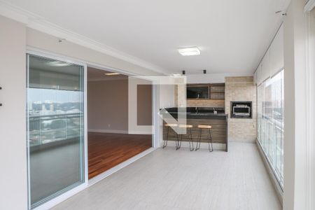 Varanda Gourmet de apartamento à venda com 3 quartos, 210m² em Vila Leopoldina, São Paulo