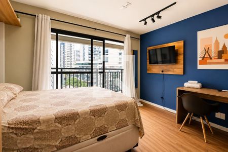 Dormitório de apartamento para alugar com 1 quarto, 25m² em Bela Vista, São Paulo