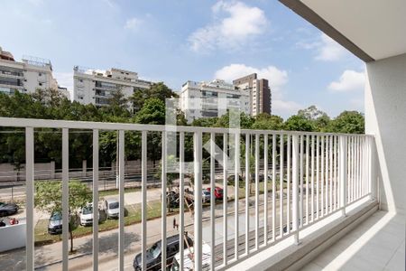 Varanda de apartamento para alugar com 1 quarto, 31m² em Santo Amaro, São Paulo