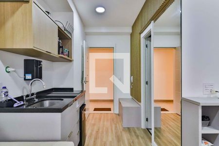 Studio - Quarto e Cozinha de kitnet/studio à venda com 1 quarto, 26m² em Butantã, São Paulo