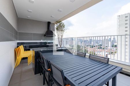 Área comum - Churrasqueira de kitnet/studio à venda com 1 quarto, 25m² em Santo Amaro, São Paulo