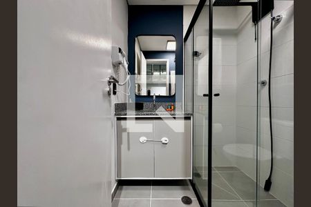 Banheiro de kitnet/studio à venda com 0 quarto, 25m² em Chácara Santo Antônio (zona Sul), São Paulo