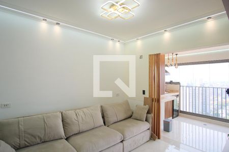 Sala de apartamento à venda com 3 quartos, 80m² em Chácara Seis de Outubro, São Paulo