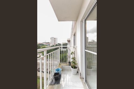 Varanda da Sala de apartamento para alugar com 2 quartos, 48m² em Parque Dom Joao Neri, São Paulo