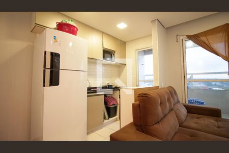 Sala/Cozinha de apartamento à venda com 2 quartos, 44m² em Jardim Adutora, São Paulo