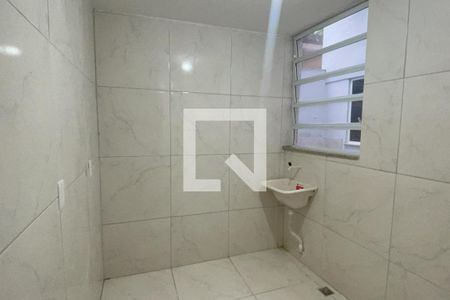 Cozinha de apartamento para alugar com 1 quarto, 50m² em Jardim Vinte E Cinco de Agosto, Duque de Caxias