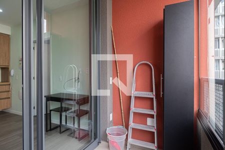 Varanda da Sala de apartamento para alugar com 1 quarto, 33m² em Consolação, São Paulo