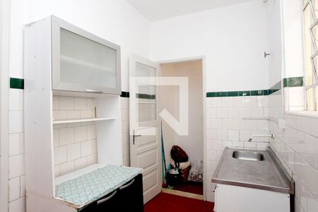 Cozinha + Área de Serviço de apartamento à venda com 1 quarto, 48m² em Farroupilha, Porto Alegre