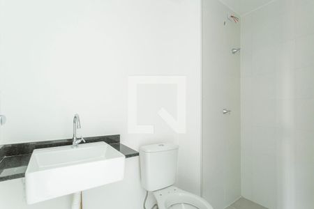 Banheiro de kitnet/studio à venda com 1 quarto, 25m² em Vila Olímpia, São Paulo