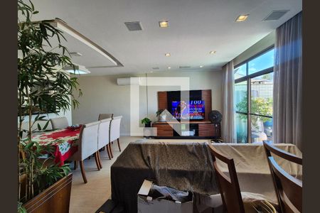 Sala de casa de condomínio à venda com 3 quartos, 170m² em Recreio dos Bandeirantes, Rio de Janeiro