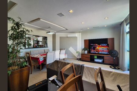 Sala de casa de condomínio à venda com 3 quartos, 170m² em Recreio dos Bandeirantes, Rio de Janeiro