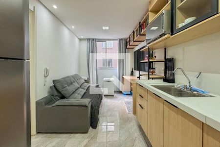 Sala de apartamento à venda com 1 quarto, 26m² em Mooca, São Paulo