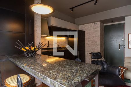 Sala de apartamento para alugar com 1 quarto, 38m² em Consolação, São Paulo