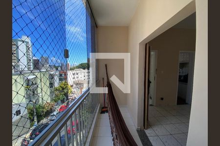 Varanda da Sala de apartamento para alugar com 2 quartos, 75m² em Graça, Salvador
