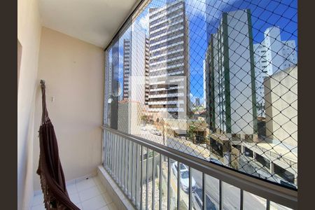 Varanda da Sala de apartamento para alugar com 2 quartos, 75m² em Graça, Salvador