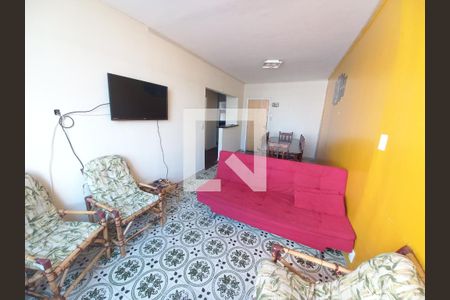 Sala de apartamento para alugar com 2 quartos, 80m² em Centro, São Vicente