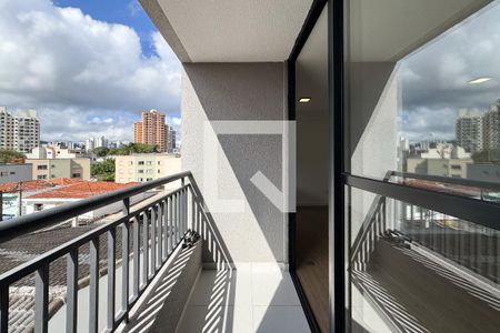 Sacada de kitnet/studio para alugar com 1 quarto, 42m² em Centro, São Bernardo do Campo