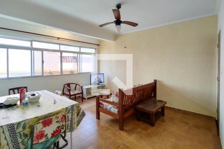 Sala de apartamento para alugar com 1 quarto, 50m² em Vila Caiçara, Praia Grande