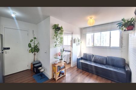 Sala/Cozinha/área de serviço de apartamento à venda com 2 quartos, 35m² em Barra Funda, São Paulo