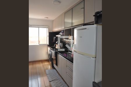 Cozinha e Área de Serviço de apartamento à venda com 2 quartos, 50m² em Parque Bom Retiro, Paulínia