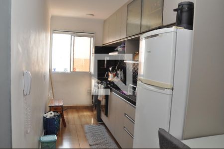 Cozinha e Área de Serviço de apartamento à venda com 2 quartos, 50m² em Parque Bom Retiro, Paulínia