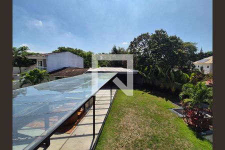 Varanda da Suíte 2 - vista de casa de condomínio à venda com 6 quartos, 1280m² em Barra da Tijuca, Rio de Janeiro