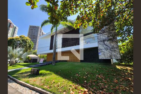 Fachada de casa de condomínio à venda com 6 quartos, 1280m² em Barra da Tijuca, Rio de Janeiro
