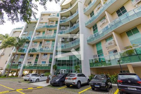 Fachada de apartamento para alugar com 1 quarto, 99m² em Barra da Tijuca, Rio de Janeiro