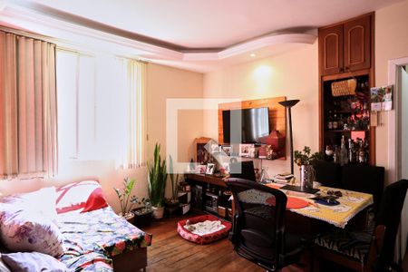 Sala de apartamento à venda com 2 quartos, 56m² em Sagrada Família, Belo Horizonte