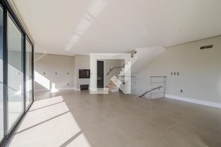 Sala de casa de condomínio à venda com 3 quartos, 177m² em Tristeza, Porto Alegre