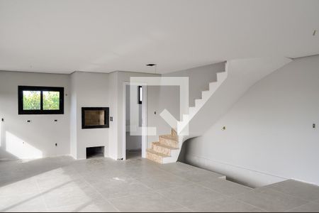 Sala de casa de condomínio à venda com 3 quartos, 177m² em Tristeza, Porto Alegre