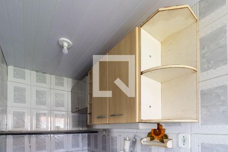 Cozinha de kitnet/studio para alugar com 1 quarto, 32m² em Campo Grande, Rio de Janeiro