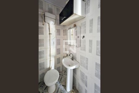 Banheiro de kitnet/studio para alugar com 1 quarto, 32m² em Campo Grande, Rio de Janeiro