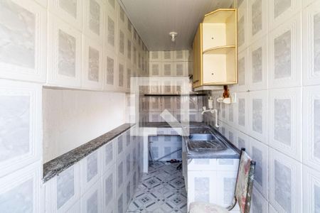 Cozinha de kitnet/studio para alugar com 1 quarto, 32m² em Campo Grande, Rio de Janeiro