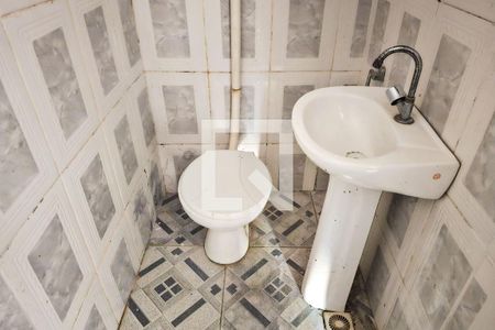 Banheiro de kitnet/studio para alugar com 1 quarto, 32m² em Campo Grande, Rio de Janeiro