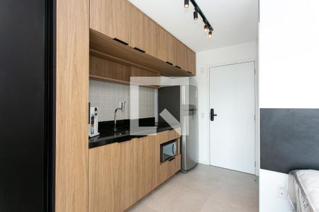 Cozinha de kitnet/studio para alugar com 1 quarto, 32m² em Vila Gomes Cardim, São Paulo