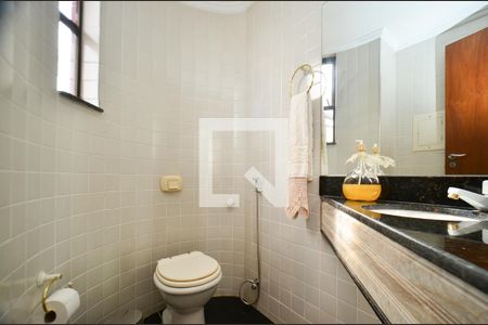 Lavabo social 2 de apartamento à venda com 4 quartos, 330m² em Cidade Nova, Belo Horizonte